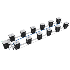 Current Culture H2O RDWC Hydroponic Grow System 2 Row 40" Plant Spacing | UC12XXL13