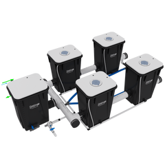 Current Culture H2O RDWC Hydroponic Grow System 2 Row 30" Plant Spacing | UC4XL13