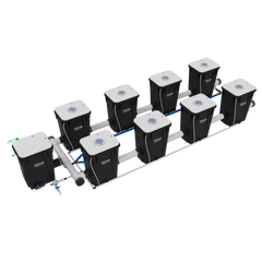 Current Culture H2O RDWC Hydroponic Grow System 2 Row 30" Plant Spacing | UC8XL13