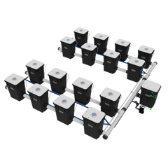 Current Culture H2O RDWC Hydroponic Grow System 4 Row 30" Plant Spacing | UCDB16XL13