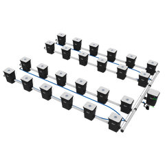 Current Culture H2O RDWC Hydroponic Grow System 4 Row 40" Plant Spacing | UCDB16XXL13