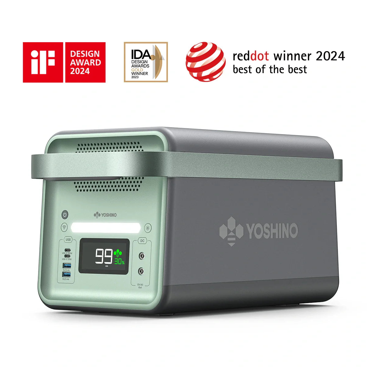 Yoshino B2000 Solid-State Portable Power Station - 2000W | 1326Wh - Green Vista Living