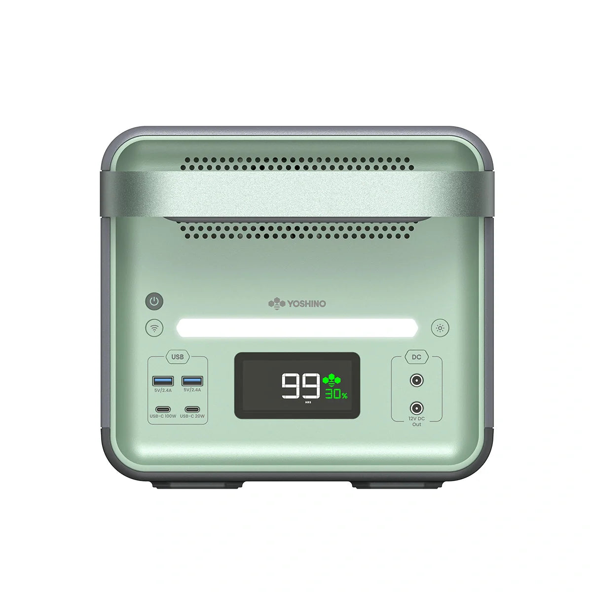 Yoshino B4000 Solid-State Portable Power Station - 4000W | 2611Wh - Green Vista Living