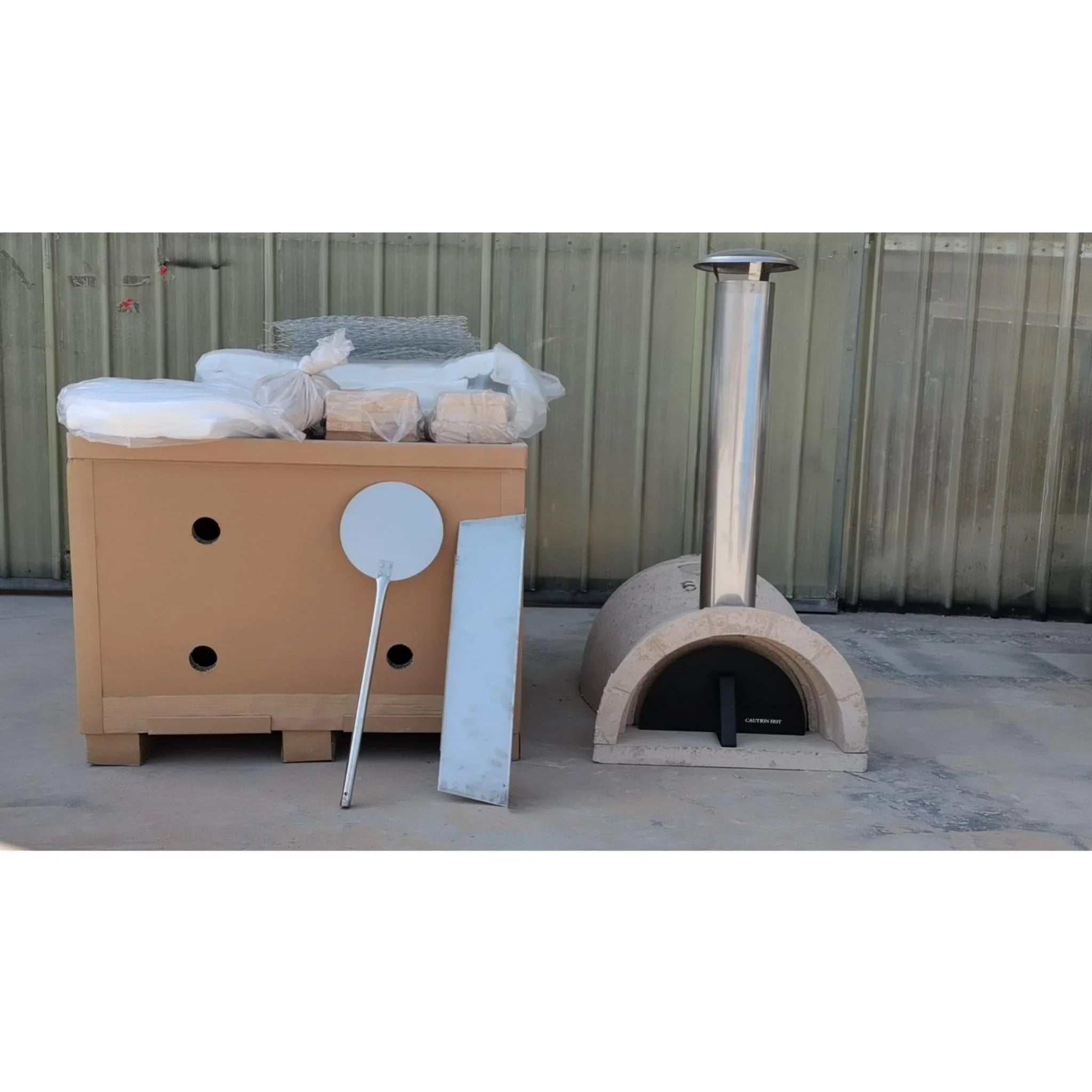 WPPO Tuscany DIY Wood-Fired Oven (50D x 39W x 25H) - Green Vista Living