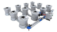 Alien Hydroponics - V-SYSTEM 12 Pot 4 Row Kit - Green Vista Living