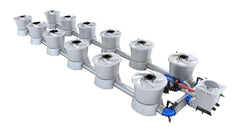 Alien Hydroponics - V-SYSTEM 12 Pot 2 Row Kit - Green Vista Living