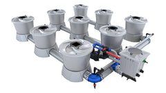 Alien Hydroponics - V-SYSTEM 9 Pot 3 Row Kit - Green Vista Living