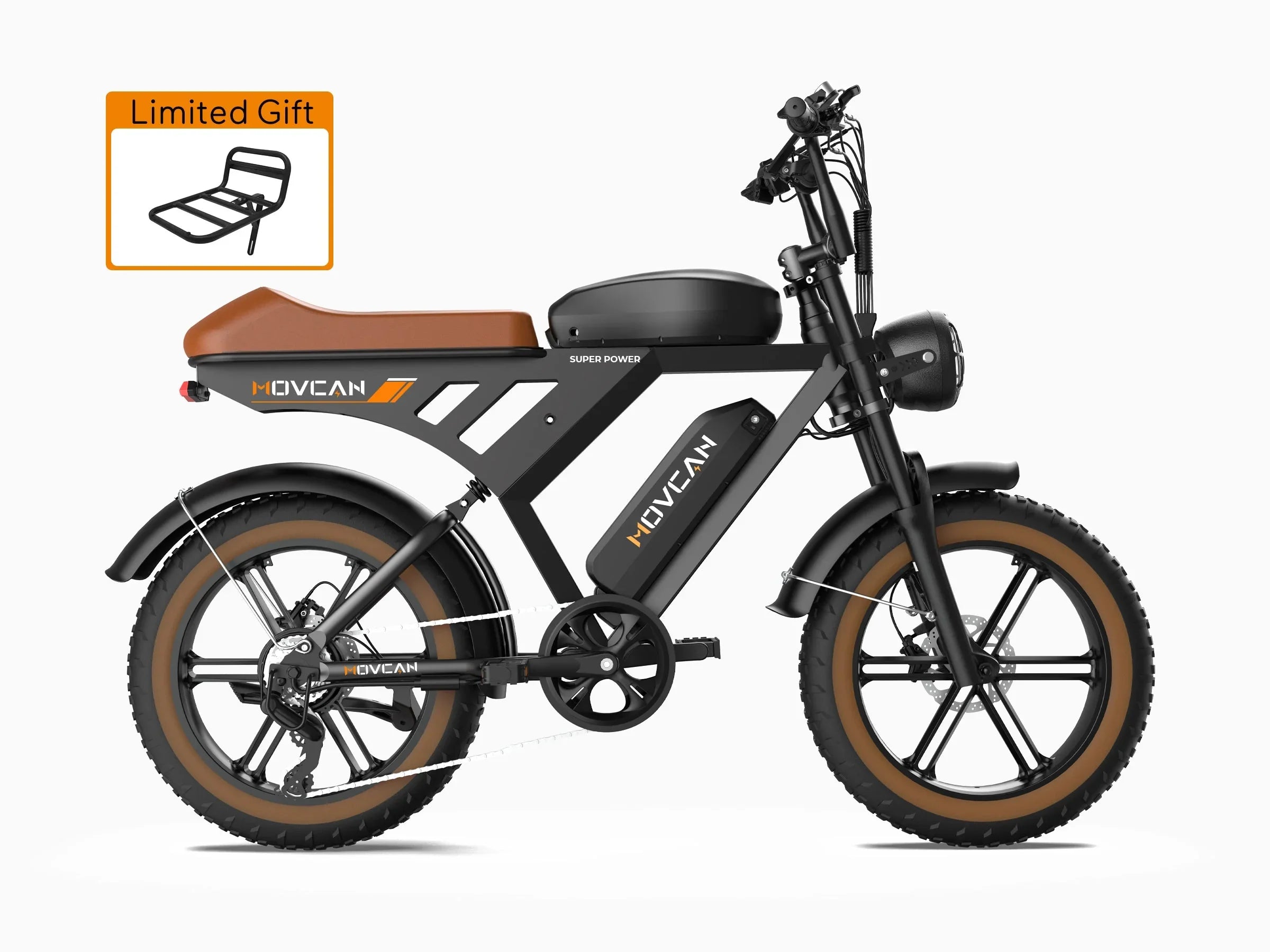 Movcan V30 Max Dual Battery Electric Bike - Green Vista Living
