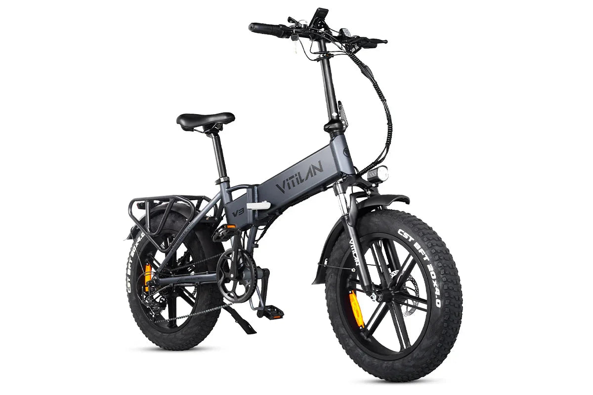 Vitilan V3 2.0 Folding Fat Tires Adult All Terrain Electric Bike - Green Vista Living