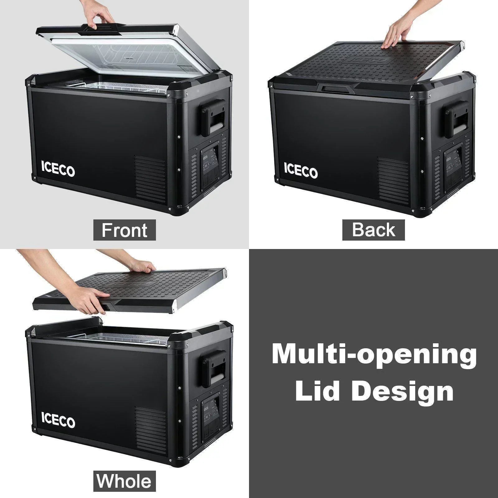 ICECO VL45ProS 47.5QT Single Zone Portable Fridge Freezer - Green Vista Living