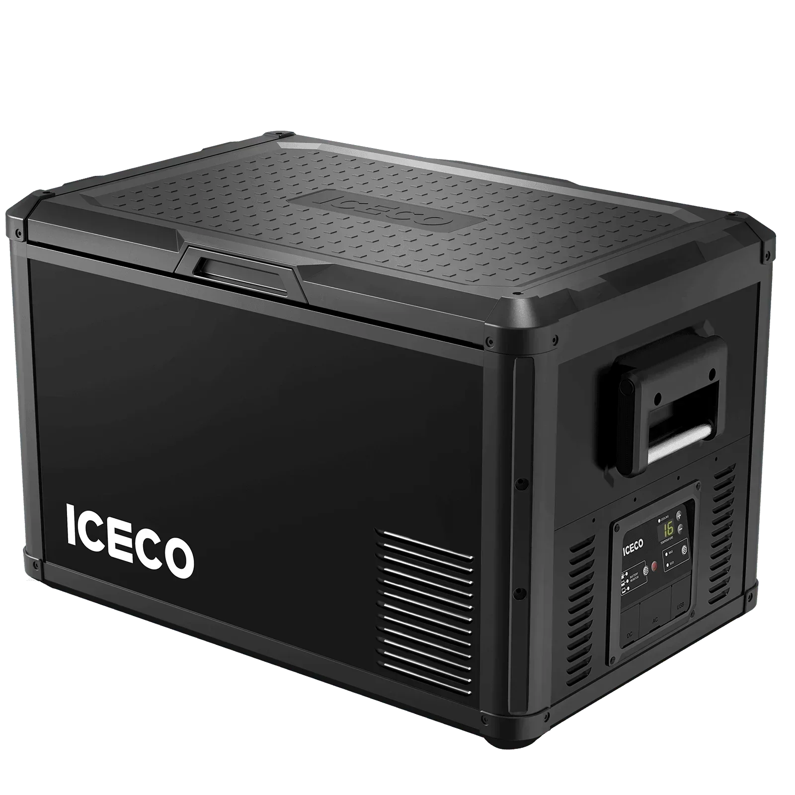 ICECO VL60ProS Single Zone Portable Fridge Electric Cooler 63.4QT - Green Vista Living