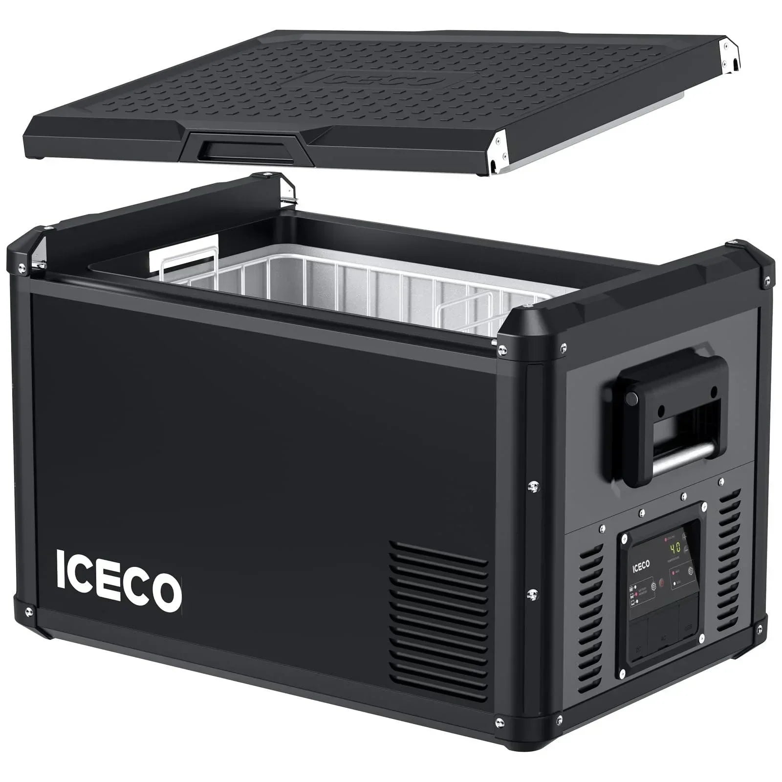 ICECO VL60ProS Single Zone Portable Fridge Electric Cooler 63.4QT - Green Vista Living