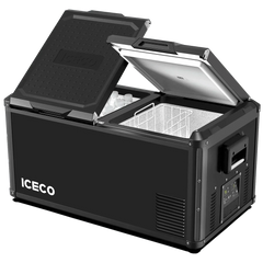 ICECO VL90ProD 95QT Dual Zone RV 12 Colt Fridge Plug in Cooler - Green Vista Living