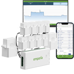 Emporia Vue 3 Home Energy Monitor | 8 Critical Load Sensors