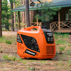 FIRMAN Power Equipment Gas Inverter Portable Generator 2000/1600W Recoil Start