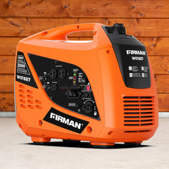 FIRMAN Power Equipment Gas Inverter Portable Generator 2000/1600W Recoil Start