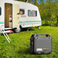 FIRMAN Power Equipment Inverter Gas Portable Generator 2500/2000W Recoil Start with Power Cord and CO ALERT