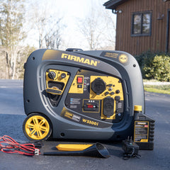 FIRMAN Power Equipment Inverter Gas Portable Generator 3300/3000W Recoil Start