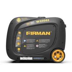 FIRMAN Power Equipment Inverter Portable Generator 3300/3000W Electric Start