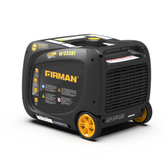 FIRMAN Power Equipment Refurbished Inverter Portable Generator 3650/3300W Recoil Start