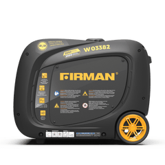 FIRMAN Power Equipment Gas Inverter Portable Generator 3650/3300W Electric Start
