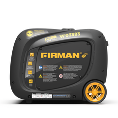 FIRMAN Power Equipment Inverter Portable Generator 3650W Remote Start