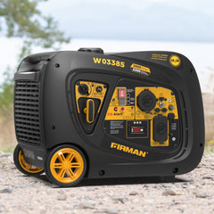 FIRMAN Power Equipment Inverter Portable Generator 3650/3300W WITH CO ALERT