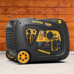 FIRMAN Power Equipment Inverter Portable Generator 3650/3300W WITH CO ALERT
