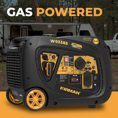 FIRMAN Power Equipment Inverter Portable Generator 3650/3300W WITH CO ALERT
