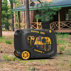 FIRMAN Power Equipment Inverter Portable Generator 4125/3300W Remote Start with CO ALERT