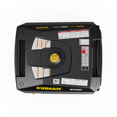 FIRMAN Power Equipment Gas Inverter Portable Generator 6650/5300 Watt 120/240V CO Alert
