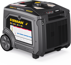 FIRMAN Power Equipment Gas Inverter Portable Generator 6850/5500 Watt Remote Start 120/240V CO Alert