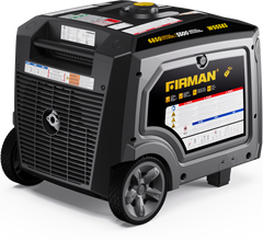 FIRMAN Power Equipment Gas Inverter Portable Generator 6850/5500 Watt Remote Start 120/240V CO Alert
