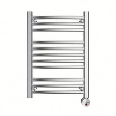 Mr.Steam Broadway 28 in. W. Towel Warmer with Digital Timer in Polished Chrome - Green Vista Living