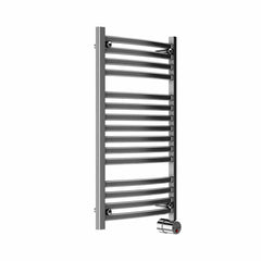 Mr. Steam Broadway 36 in. W. Towel Warmer with Digital Timer in Polished Chrome