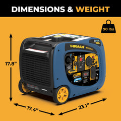 FIRMAN Power Equipment Refurbished Dual Fuel Inverter 3200/2900W Electric Start