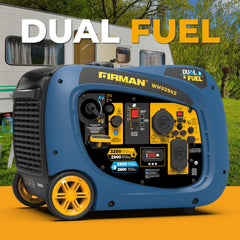 FIRMAN Power Equipment Refurbished Dual Fuel Inverter 3200/2900W Electric Start