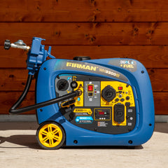 FIRMAN Power Equipment Dual Fuel Inverter Portable Generator 3300W Recoil Start