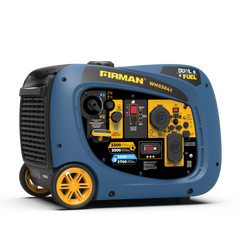 FIRMAN Power Equipment Dual Fuel Inverter Portable Generator 3300W Recoil Start