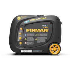 FIRMAN Power Equipment Dual Fuel Inverter Portable Generator 3300W Recoil Start