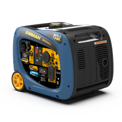 FIRMAN Power Equipment Dual Fuel Inverter Portable Generator 3300W Recoil Start