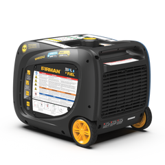 FIRMAN Power Equipment Refurbished Dual Fuel Inverter 4000/3200W Electric Start With CO Alert