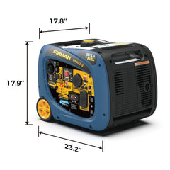 FIRMAN Power Equipment Refurbished Dual Fuel Inverter 4000/3200W Electric Start With CO Alert
