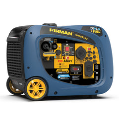 FIRMAN Power Equipment Dual Fuel Inverter Portable Generator 4125/3300W Electric Start with CO ALERT
