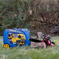 FIRMAN Power Equipment Dual Fuel Inverter Portable Generator 4125/3300W Electric Start with CO ALERT