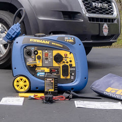 FIRMAN Power Equipment Dual Fuel Inverter Portable Generator 4125/3300W Electric Start
