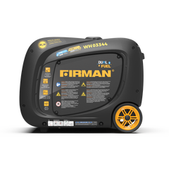 FIRMAN Power Equipment Dual Fuel Inverter Portable Generator 4125/3300W Electric Start