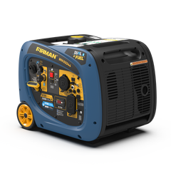 FIRMAN Power Equipment Dual Fuel Inverter Portable Generator 4125/3300W Electric Start