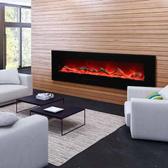 Amantii WM-FM Series Built-in or Wall Mount 48 Inch Electric Fireplace