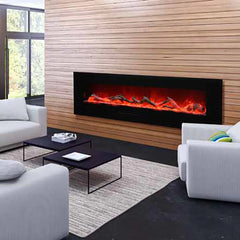 Amantii WM-FM Series Built-in or Wall Mount 50 Inch Electric Fireplace - Green Vista Living